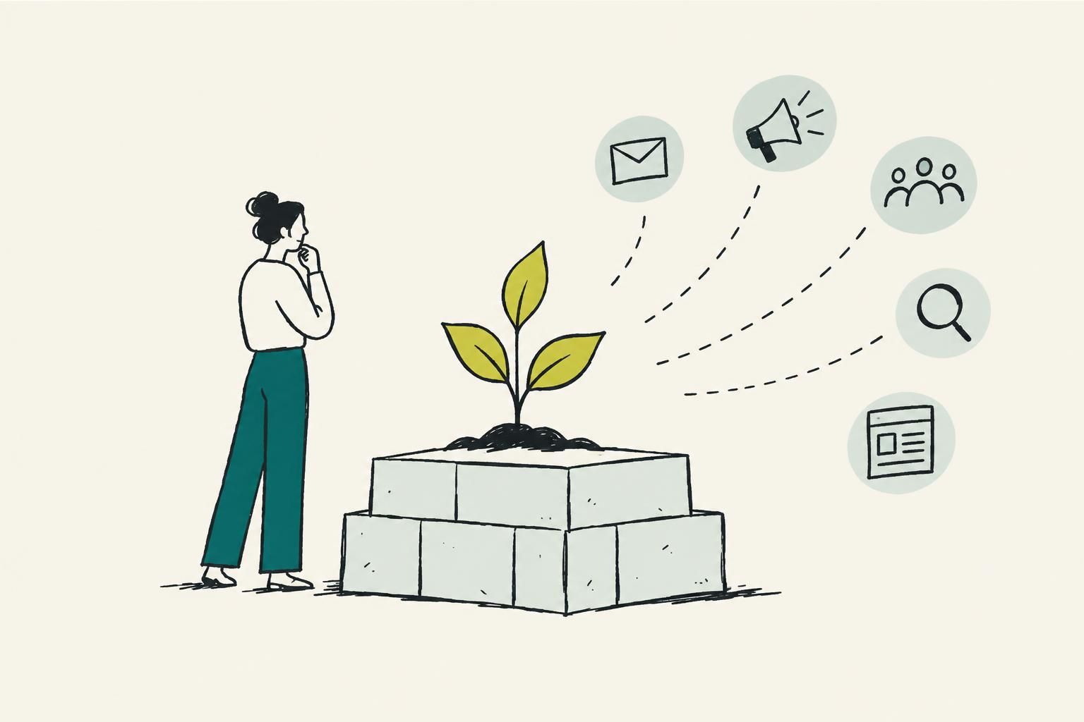 Start with the commercial foundations before choosing channels