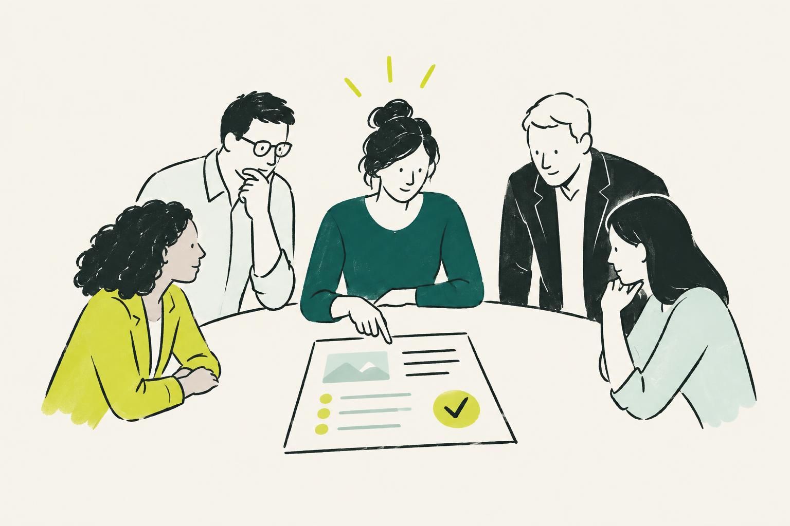 Create content that helps a buying committee make a decision