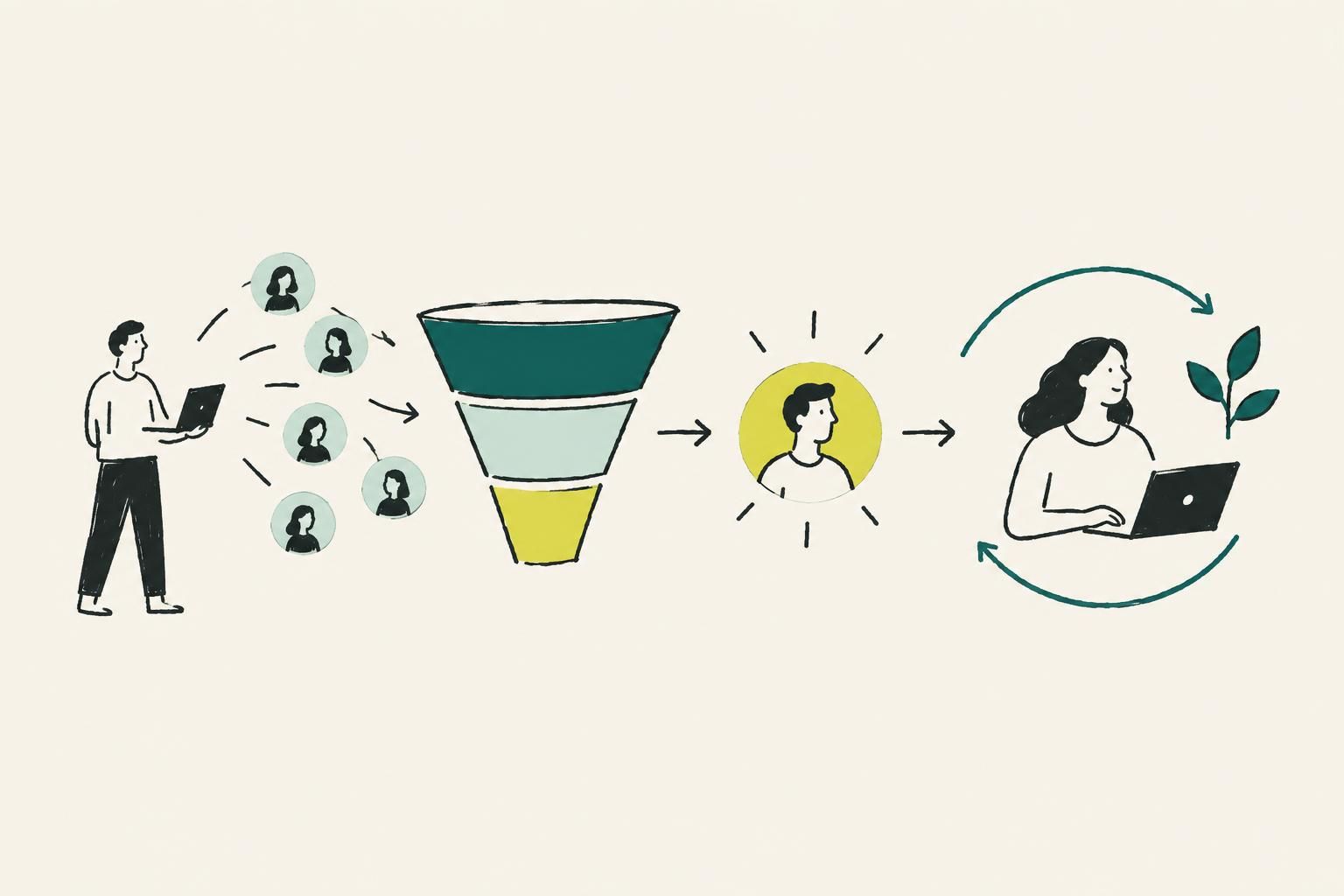 Measure B2B SaaS marketing from first touch to retained revenue