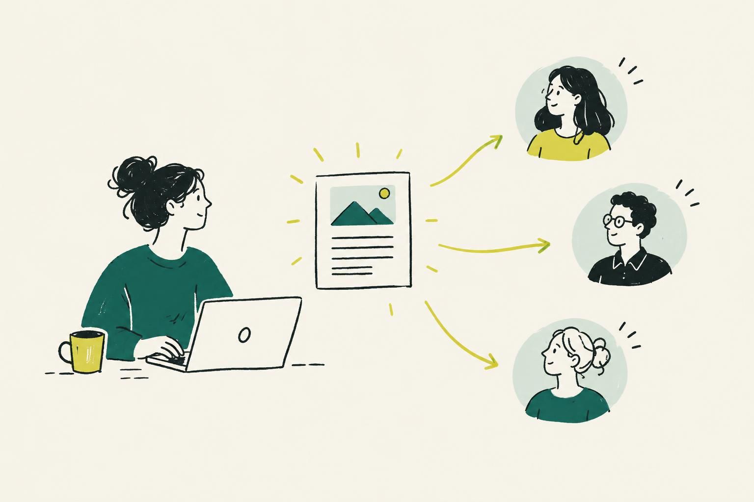 Turn distribution into targeted, useful outreach