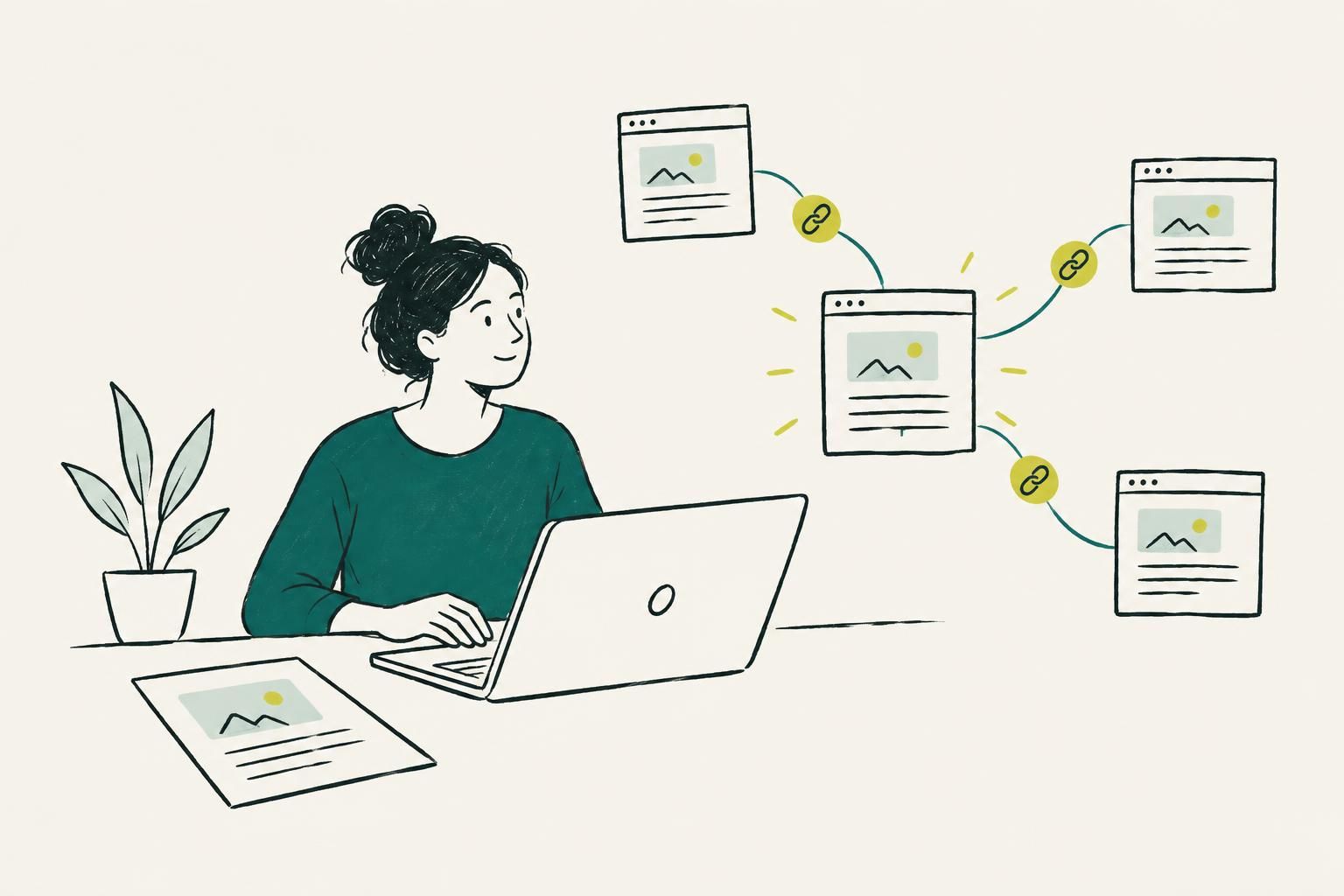 A practical 90-day content marketing for link building plan